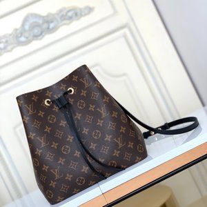 Louis Vuitton Neonoe Brown&Black Shoulder Bag